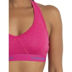 Icebreaker Sprite Racerback Bra Women - Tempo -Icebreaker icebreaker womens sprite racerback bra tempo 4 1535839