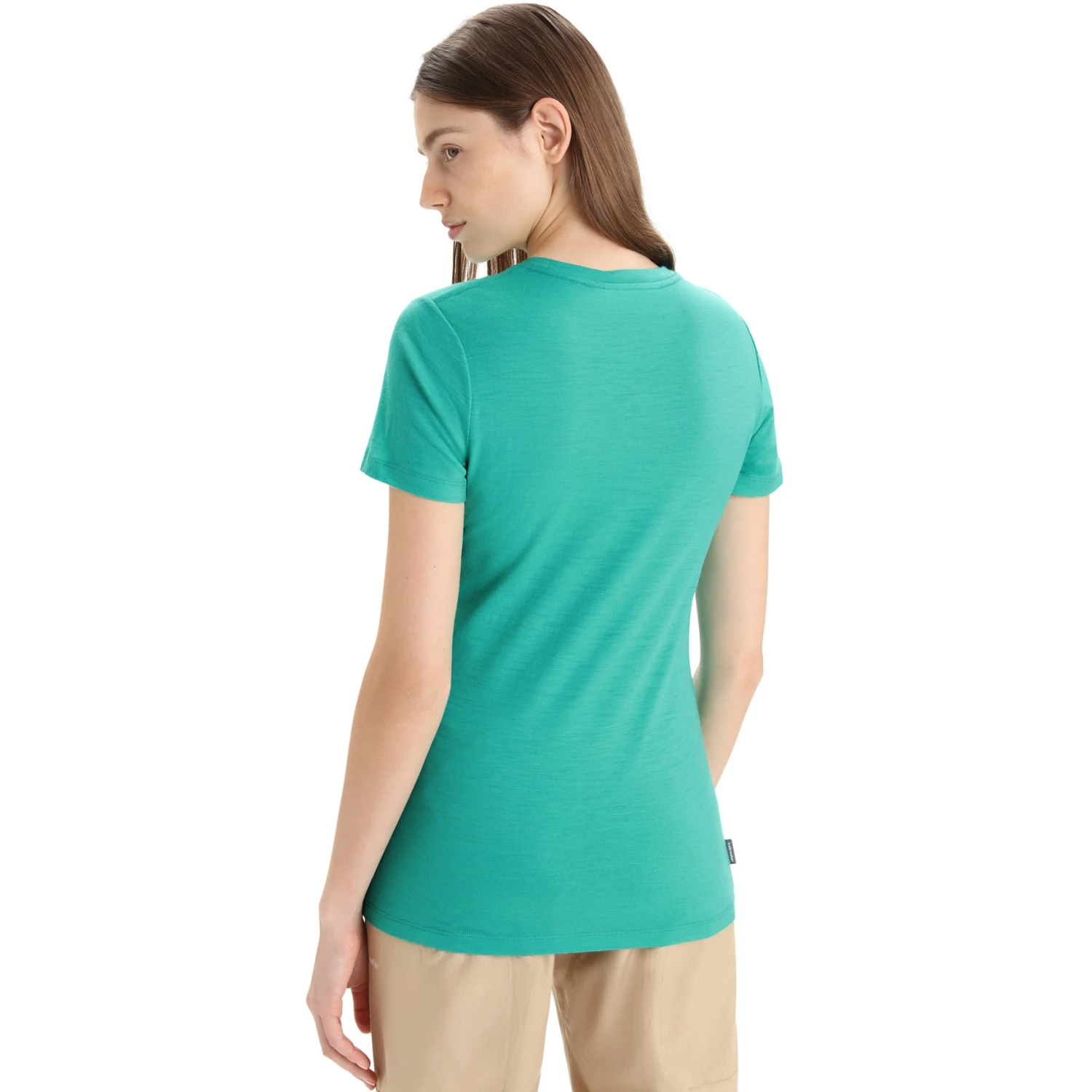 Icebreaker Tech Lite II Cadence Paths Short Sleeve Tee Women - Fresh 4 Icebreaker Tech Lite II Cadence Paths Short Sleeve Tee Women - Fresh - Image 2
