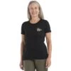Icebreaker Tech Lite II Community Short Sleeve Tee Women - Black 2 Icebreaker Tech Lite II Community Short Sleeve Tee Women - Black -Icebreaker icebreaker womens tech lite ii community short sleeve tee black model 1 1499095