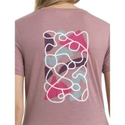 Icebreaker Tech Lite II Community Short Sleeve Tee Women - Crystal 13 Icebreaker Tech Lite II Community Short Sleeve Tee Women - Crystal -Icebreaker icebreaker womens tech lite ii community short sleeve tee crystal model 6 1499094