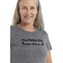 Icebreaker Tech Lite II Glacial Flow Logo Short Sleeve Tee Women - Gritstone HTHR 15 Icebreaker Tech Lite II Glacial Flow Logo Short Sleeve Tee Women - Gritstone HTHR -Icebreaker icebreaker womens tech lite ii glacial flow logo short sleeve tee gritstone hthr model 5 1499138