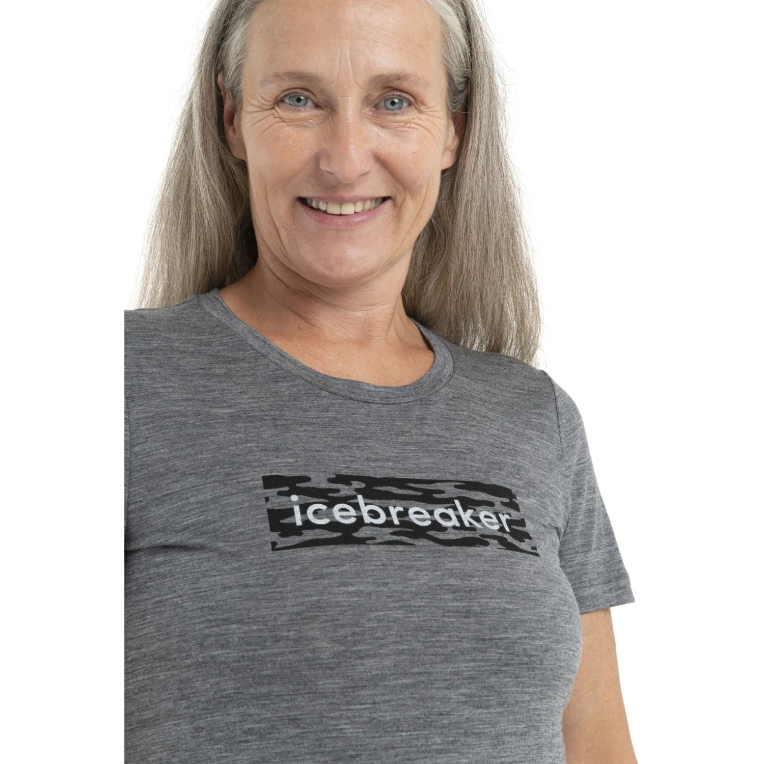 Icebreaker Tech Lite II Glacial Flow Logo Short Sleeve Tee Women - Gritstone HTHR 9 Icebreaker Tech Lite II Glacial Flow Logo Short Sleeve Tee Women - Gritstone HTHR - Image 7