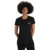 Icebreaker Tech Lite II Natural Alps Short Sleeve Tee Women - Black