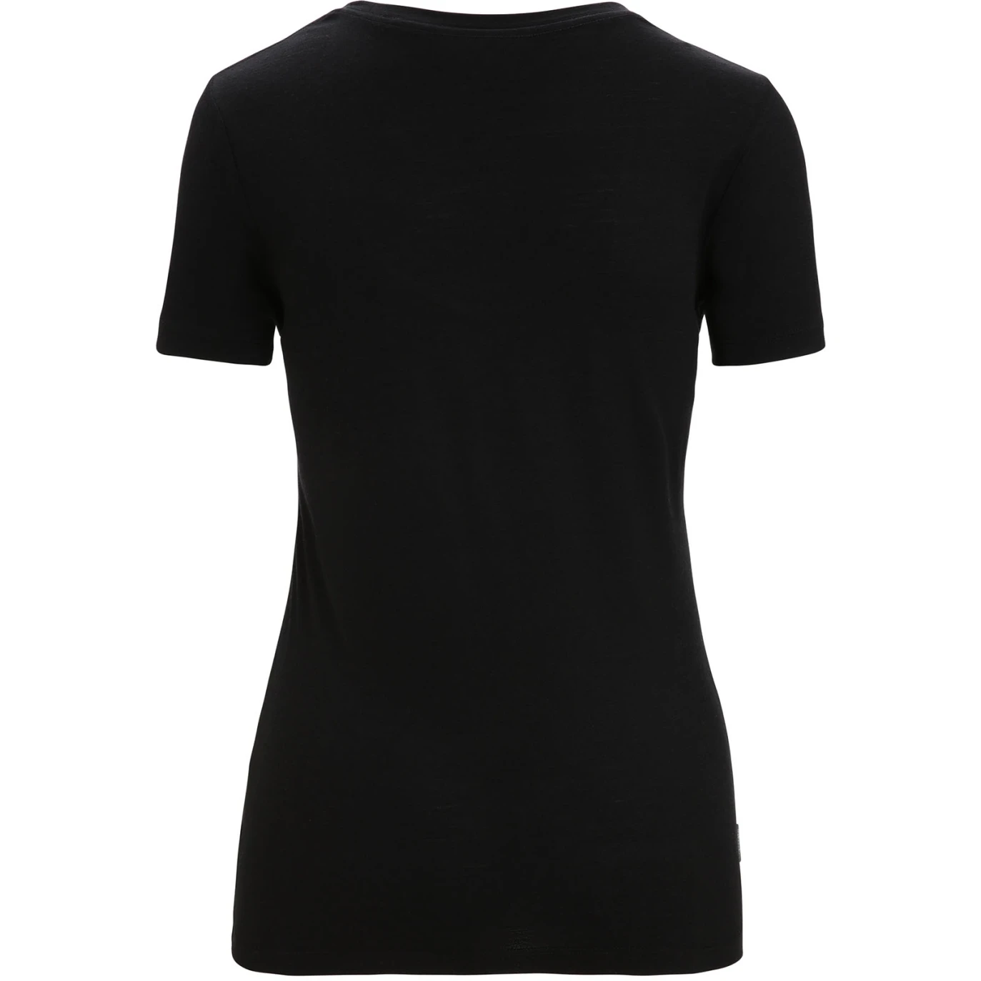 Icebreaker Tech Lite II Plume Short Sleeve Scoop Tee Women - Black 6 Icebreaker Tech Lite II Plume Short Sleeve Scoop Tee Women - Black - Image 4