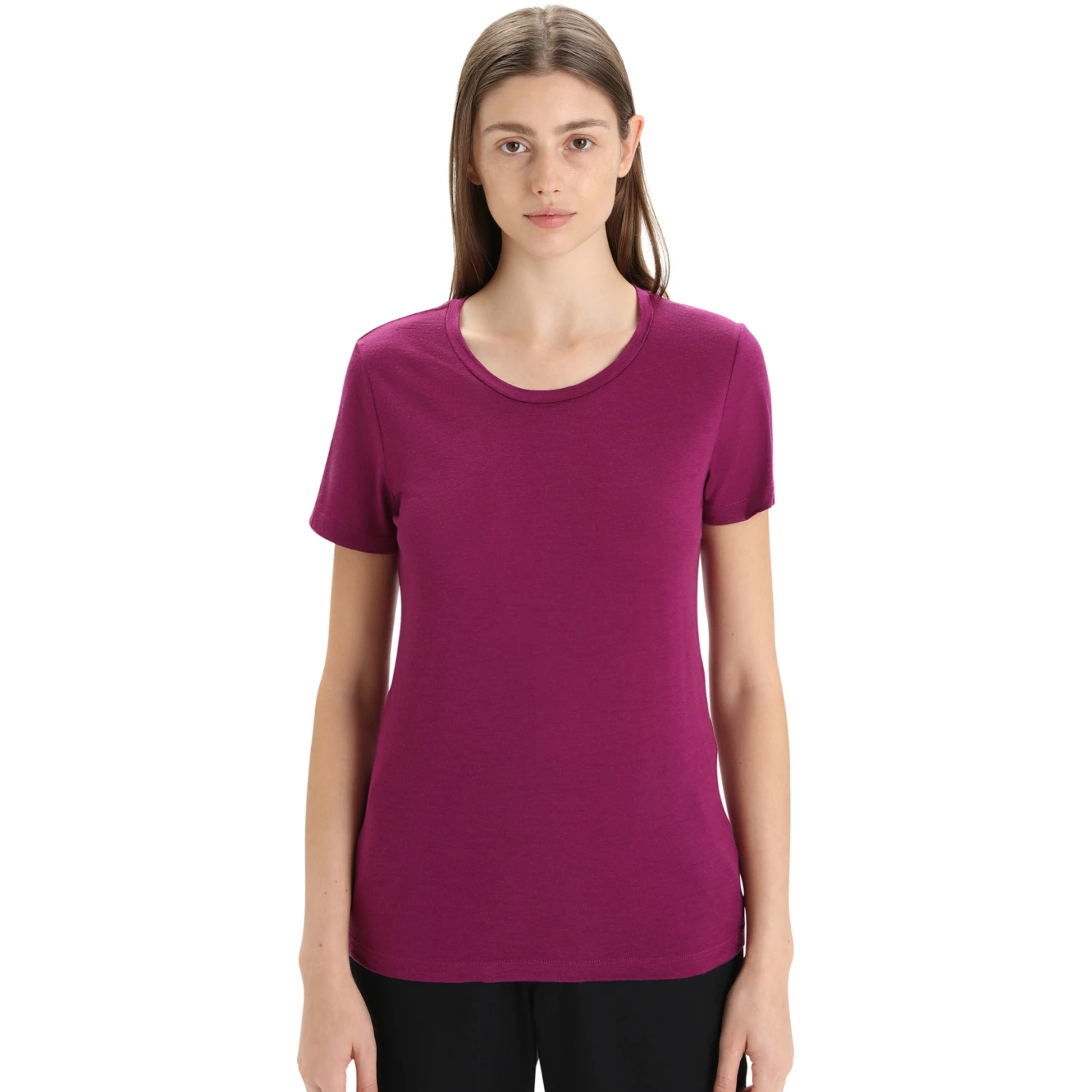 Icebreaker Tech Lite II T-Shirt Women - Go Berry 3 Icebreaker Tech Lite II T-Shirt Women - Go Berry