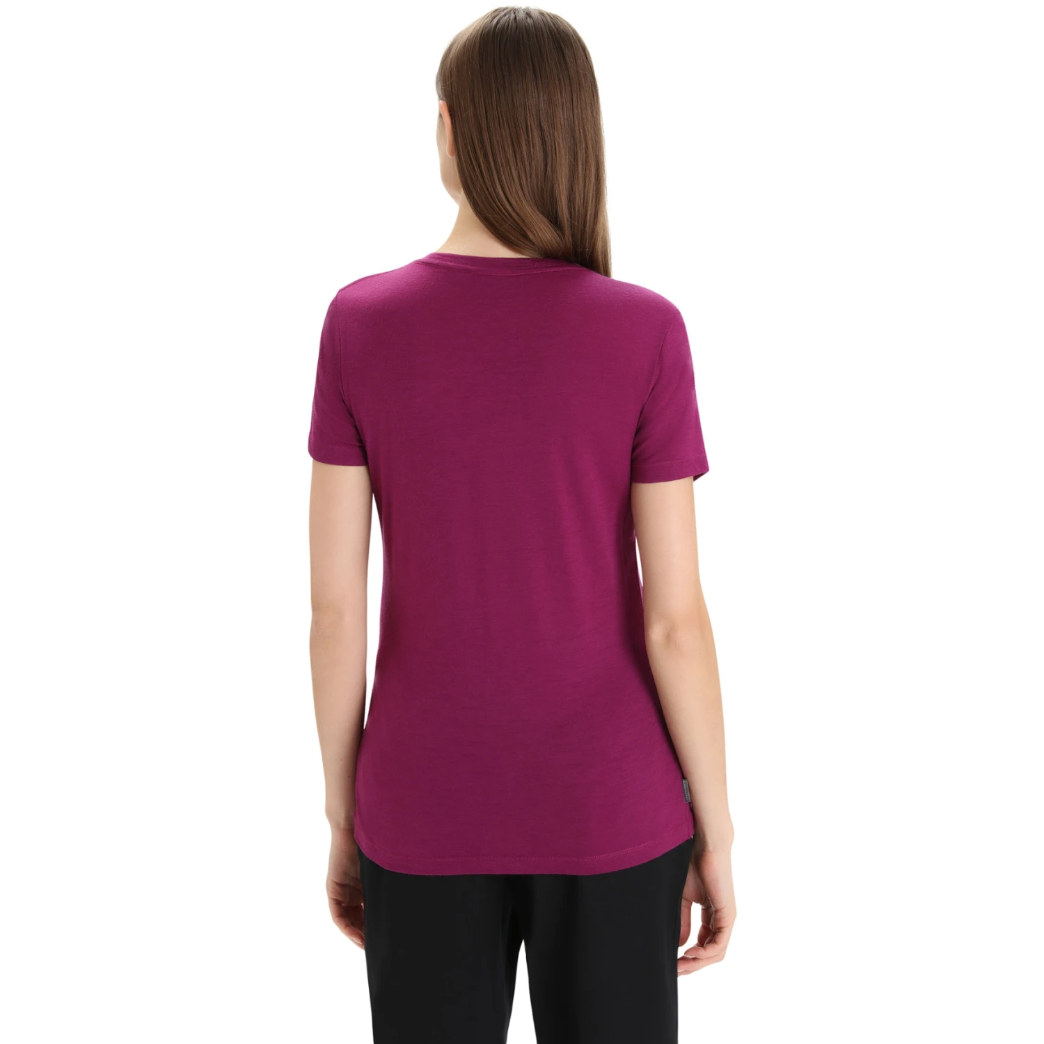 Icebreaker Tech Lite II T-Shirt Women - Go Berry 4 Icebreaker Tech Lite II T-Shirt Women - Go Berry - Image 2