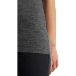 Icebreaker Tech Lite II T-Shirt Women - Gritstone Hthr -Icebreaker icebreaker womens tech lite ii t shirt gritstone hthr 5 1039481