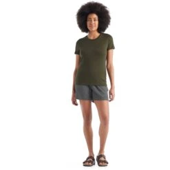 Icebreaker Tech Lite II T-Shirt Women - Loden -Icebreaker icebreaker womens tech lite ii t shirt loden 4 1148569
