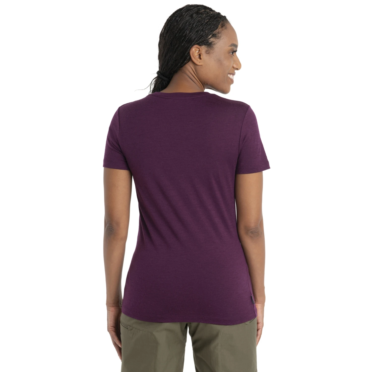 Icebreaker Tech Lite II T-Shirt Women - Nightshade 4 Icebreaker Tech Lite II T-Shirt Women - Nightshade - Image 2