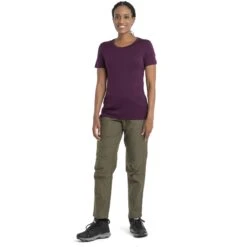 Icebreaker Tech Lite II T-Shirt Women - Nightshade 12 Icebreaker Tech Lite II T-Shirt Women - Nightshade -Icebreaker icebreaker womens tech lite ii t shirt nightshade model 3 1535851