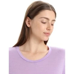 Icebreaker Tech Lite II T-Shirt Women - Purple Gaze -Icebreaker icebreaker womens tech lite ii t shirt purple gaze 6 1382275