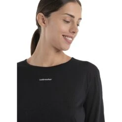 Icebreaker ZoneKnit™ Energy Wind Long Sleeve T-Shirt Women - Black 13 Icebreaker ZoneKnit™ Energy Wind Long Sleeve T-Shirt Women - Black -Icebreaker icebreaker womens zoneknit energy wind long sleeve t shirt black 6 1555064
