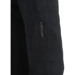 Icebreaker ZoneKnit™ Explore Long Sleeve Zip Hoodie Women - Black -Icebreaker icebreaker womens zoneknit explore long sleeve zip hoodie black 4 1555290