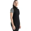 Icebreaker ZoneKnit™ Insulated Vest Women - Black -Icebreaker icebreaker womens zoneknit insulated vest black 2 1271356
