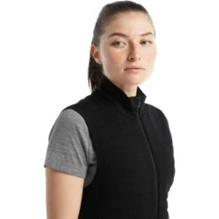 Icebreaker ZoneKnit™ Insulated Vest Women - Black 14 Icebreaker ZoneKnit™ Insulated Vest Women - Black -Icebreaker icebreaker womens zoneknit insulated vest black 4 1271358