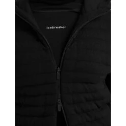 Icebreaker ZoneKnit™ Insulated Zip Hoodie Women - Black 20 Icebreaker ZoneKnit™ Insulated Zip Hoodie Women - Black -Icebreaker icebreaker womens zoneknit insulated zip hoodie black 8 1041240