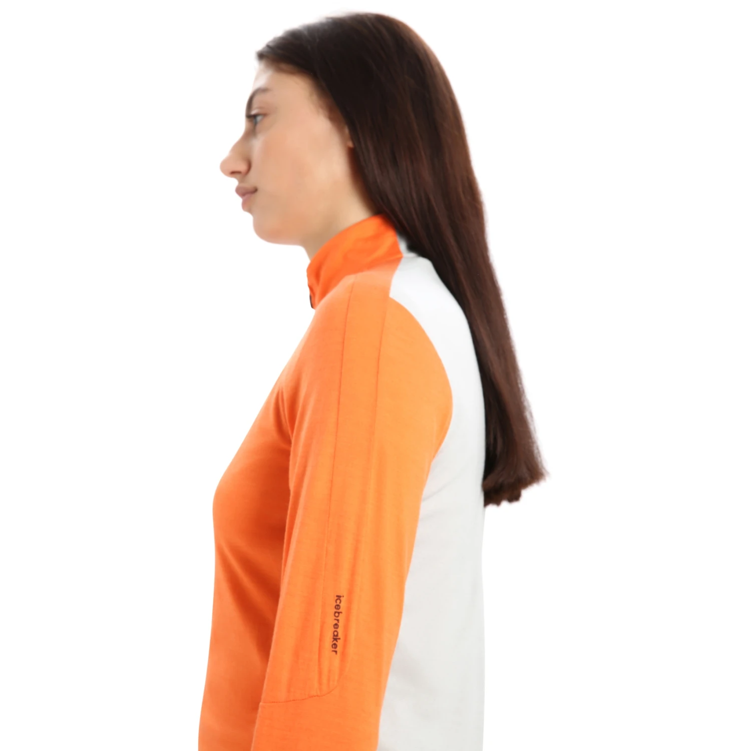 Icebreaker ZoneKnit™ Long Sleeve Zip Women - Flash/Ether 7 Icebreaker ZoneKnit™ Long Sleeve Zip Women - Flash/Ether - Image 5