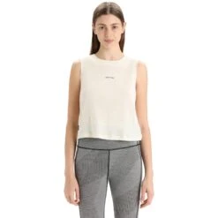 Icebreaker ZoneKnit™ Tank Women - Chalk